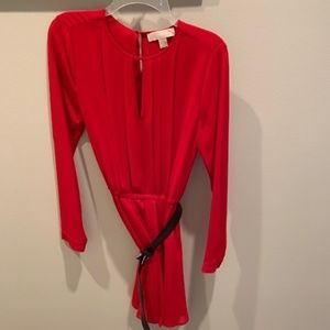 Michael Kors red dress